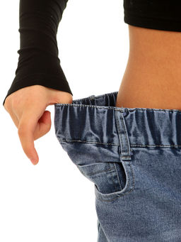 Джинсы-багги для девочек - Синий мир фото 11