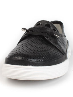 03-A5657 BLACK Полуботинки женские (натуральная кожа)