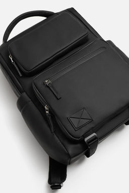 RUBBERISED BACKPACK - Zara фото 7