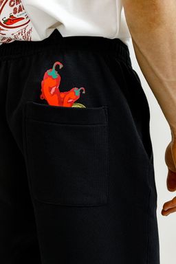 Брюки трикотажные Чёрный - Anta фото 4