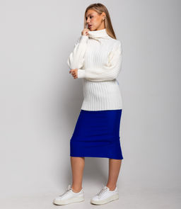 Свитер #КТ5126, молочный