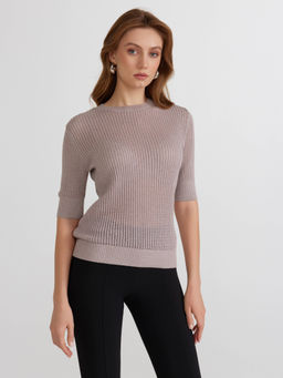 CONTE LDK2454 Джемпер женский beige melange