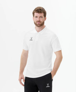 Поло JOGEL ESSENTIAL CVC Polo CZ, белый  фото 5