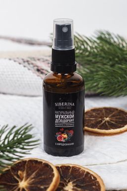 Мужской дезодорант Розмарин и грейпфрут с афродизиаками - Siberina фото 4