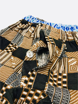 (Уп. 3 шт) Трусы с пуговицей семейные, для мальчика, арт.C-BS920(p)-SU - Мамин малыш фото 5