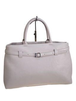 Женская сумка из искусственной кожи, цвет молочный