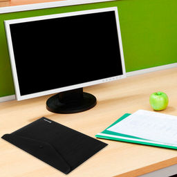 Цена за 2шт. Папка-конверт с кнопкой BRAUBERG "SUPER", А4, матовая непрозрачная