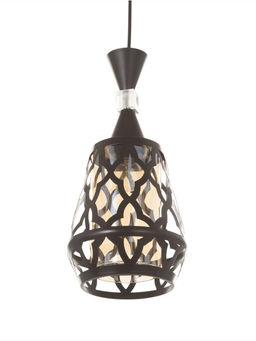 Светильник потолочный BayerLux Nadine, 1×40 Вт, Е27, черный, 16×16×36 см