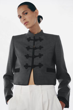 BLAZER ALAMARES ZW COLLECTION / Gris vigor? - Zara фото 2