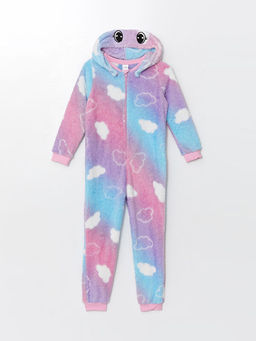 Kap??onlu Pel?? K?z ?ocuk Uyku Tulumu