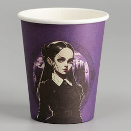 Цена за 10 шт. Стакан одноразовый бумажный «С Днём Рождения», 250 мл