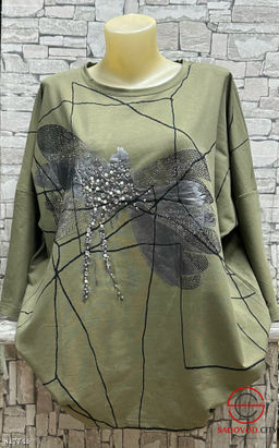 Кофта женская с рисунком - Bruno фото 3