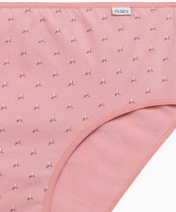 ATLANTIC 3LP-221 Трусы классика Folded Elastic - набор 3 шт. темно-розовый + светло-розовый + экрю  фото 5