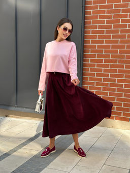 Юбка AURA 5065-164 винный