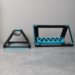 Упоры для отжиманий Woohooo Push-up bars II / комплект 2 шт / синий /уп 50/ - Галеонтрейд фото 8