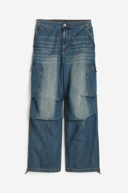 Pantal?n parachute en denim - H&m фото 2