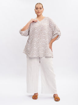 Блузка из муслина TU66501LEO18