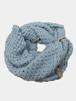 SWS6193 ЖЕНСКИЙ ШАРФ ТРИКОТАЖНЫЙ НА ОСНОВЕ ШЕРСТИ