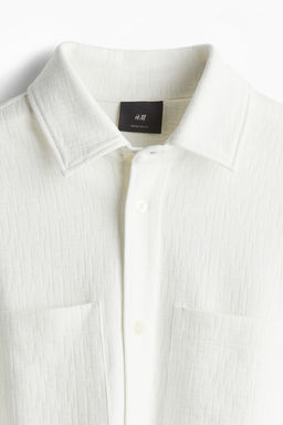 Sobrecamisa con estructura Regular Fit - H&m фото 7
