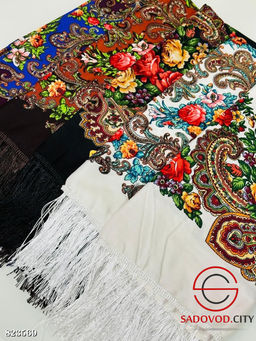 Российские платки с рисунком - Bruno фото 3