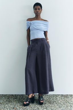 ZW COLLECTION DARTED TROUSERS - Zara фото 6