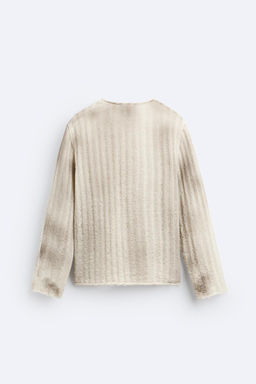 SPRAY PRINT SWEATER - Zara фото 8