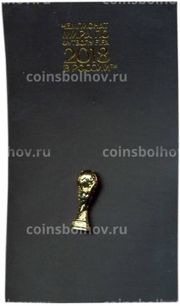Значок Чемпионат Мира по футболу 2018 в России  Кубок