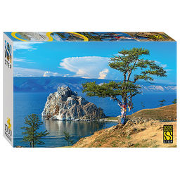 Пазлы 1000 "Остров Ольхон, Байкал"