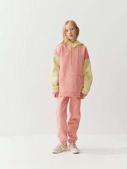 Джоггеры с карманами Роза утепленные 7+ - Bungly фото 4