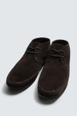 AARON LEVINE X ZARA LEATHER SHOES WITH VIBRAM® SOLE  фото 12