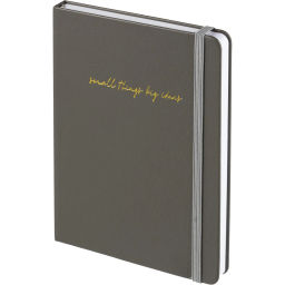 Ежедневник недатированный , серый, А5, 140x200мм, 136 л. ATTACHE