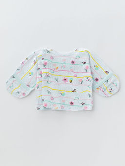 Распашонка для малышей из тонкого хлопка, зелёный - Lesi kids фото 16