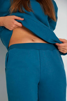 Арт.2902 Костюм женский с начесом 44-52 (5 шт) Цвет:верх-джинс,низ-джинс - Калинка фото 7