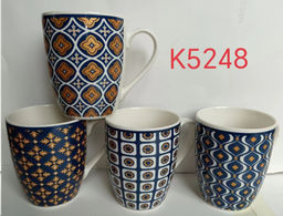 Кружка Орнамент / K5248 /уп 72/ микс 4