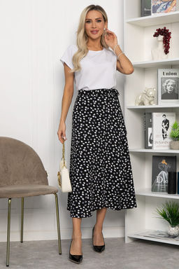 Юбка Саронг (черная) Ю13699-16М - Lt collection фото 7