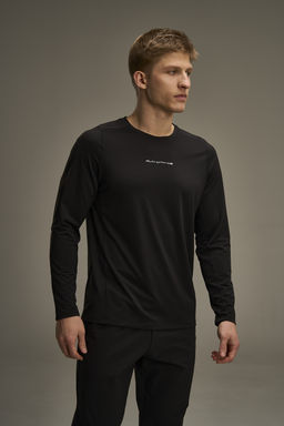 Лонгслив Черный