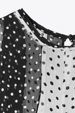 ZW COLLECTION POLKA DOT TOP