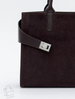 Сумка женская кожаная 11188VGF coffee Vitelli Grassi