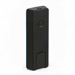 Зажигалка электронная, USB, спираль, фонарик, 2.5 х 7.5 см, синяя - Simaland фото 5