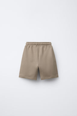 CONTRAST TRIM JOGGING BERMUDA SHORTS - Zara фото 2