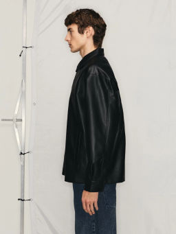 Куртка из искусственной кожи / Zarina  фото 4