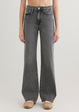 Victoria Classic Denim Koyu Gri Jean Pantolon - Mavi фото 4