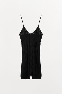 SEAMLESS LACE PLAYSUIT - Zara фото 10