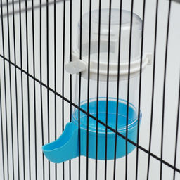 Поилка для птиц 7,3 х 15 см, 480 мл, синяя - Пижон фото 2