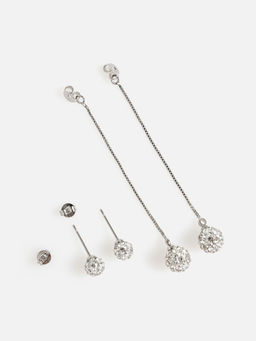 10206220362 Серьги жен. Darcy серебристый - Concept club фото 2