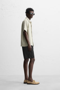BERMUDA SHORTS LINEN BLEND - Zara фото 32