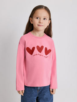 ACOOLA / Джемпер детский для девочек Salem пыльный розовый