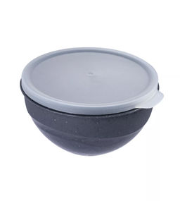 Миска 1л с крышкой Granite серый - Полимербыт фото 2