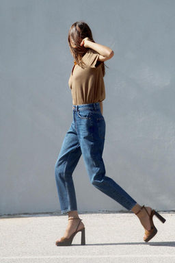 Z1975 MOM-FIT HIGH-WAIST JEANS - Zara фото 2