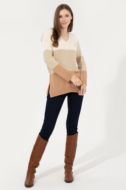 Женский свитер из каменного меланжа Неожиданная скидка в корзине - U.s. polo assn фото 7